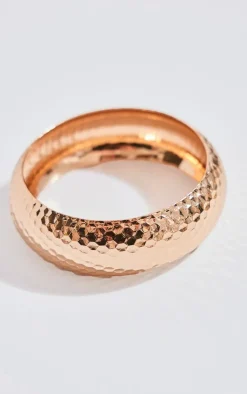 PrettyLittleThing Bracelets*Chunky Textured Bangle