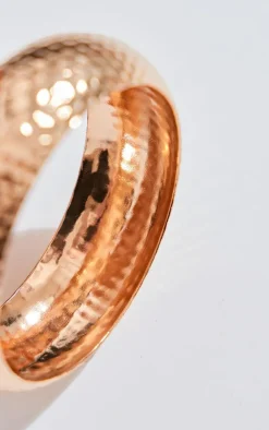 PrettyLittleThing Bracelets*Chunky Textured Bangle