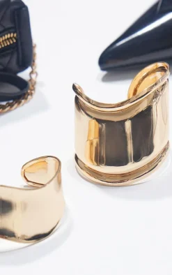 PrettyLittleThing Bracelets*Curved Bangle Set