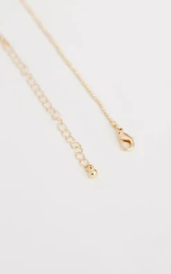 PrettyLittleThing Necklaces*Dainty Heart Short Chain Necklace