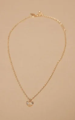 PrettyLittleThing Necklaces*Delicate Heart Pendant Necklace
