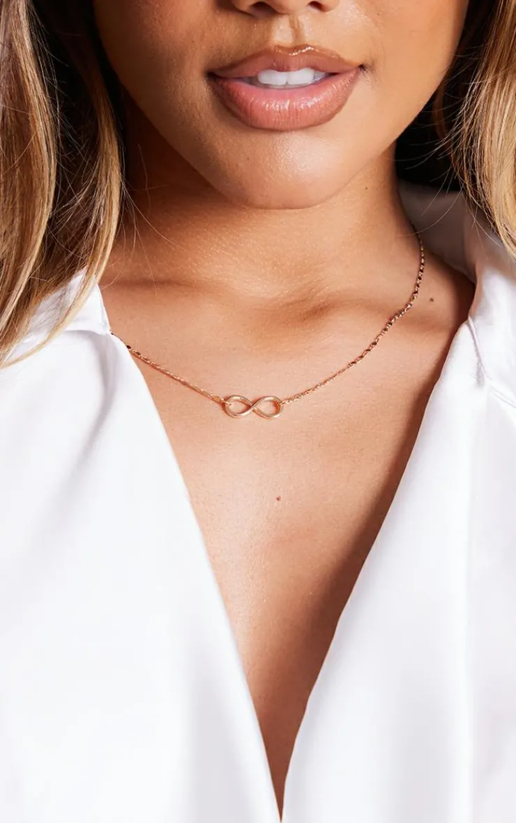 PrettyLittleThing Necklaces*Delicate Infinity Sign Necklace