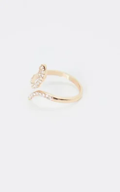 PrettyLittleThing Rings*Diamante Delicate Snake Ring