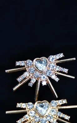 PrettyLittleThing Earrings*Diamante Star Stud Earrings