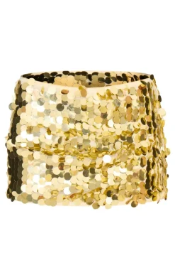 Disc Sequin Mini Skirt-PrettyLittleThing Discount
