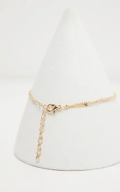 PrettyLittleThing Anklets*Double Chain Layer Anklet
