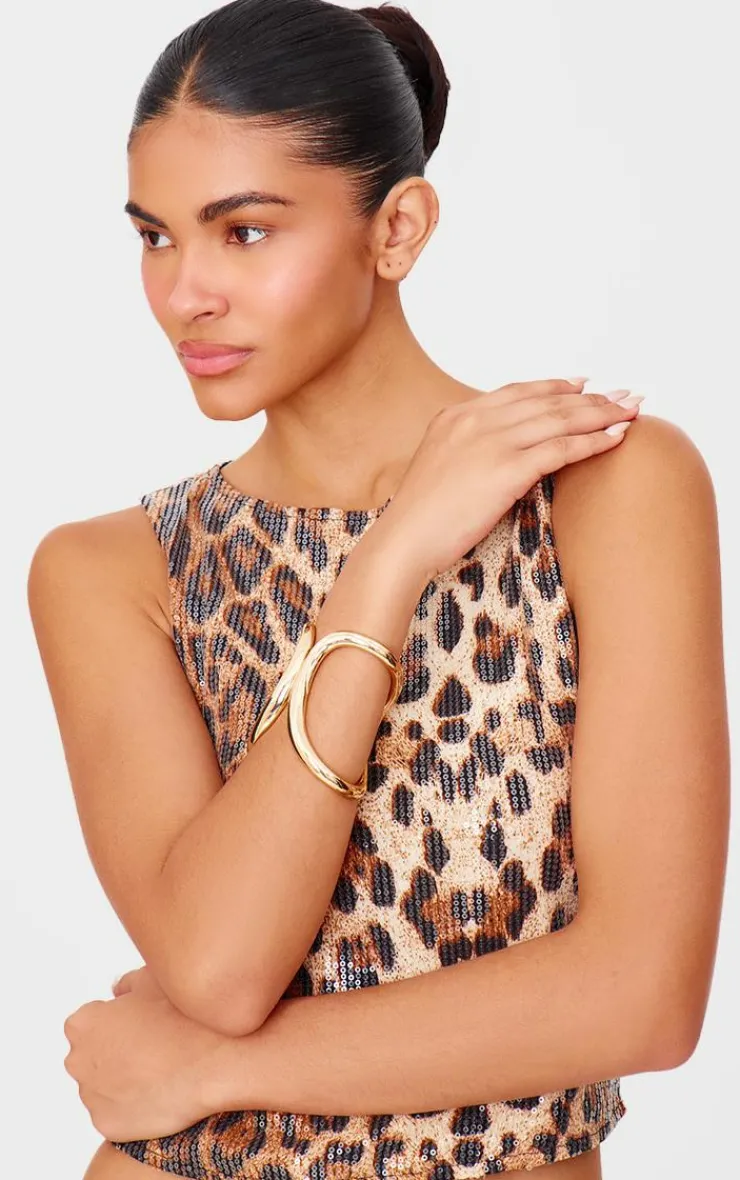 PrettyLittleThing Bracelets*Double Curved Bangle
