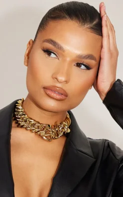 PrettyLittleThing Necklaces*Extra Chunky Chain Detail Necklace