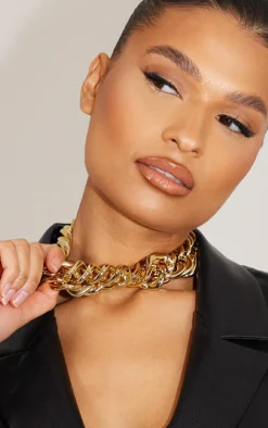 PrettyLittleThing Necklaces*Extra Chunky Chain Detail Necklace