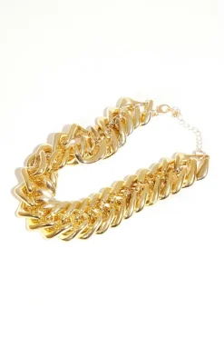PrettyLittleThing Necklaces*Extra Chunky Chain Detail Necklace
