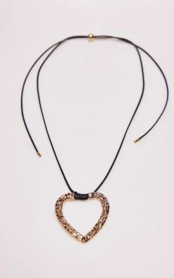 PrettyLittleThing Necklaces*Heart String Necklace