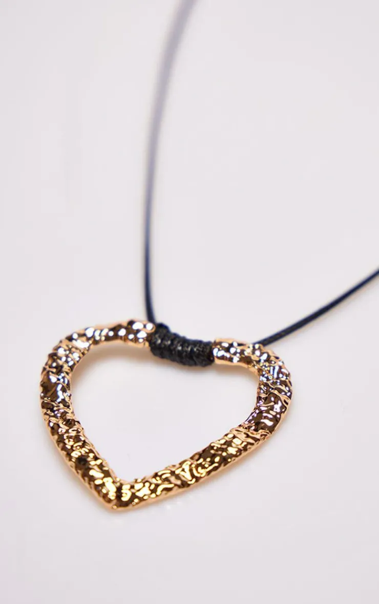 PrettyLittleThing Necklaces*Heart String Necklace