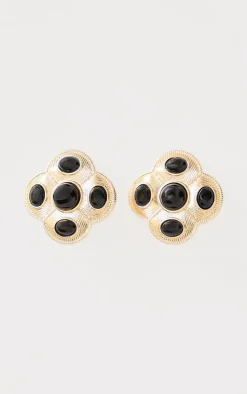 PrettyLittleThing Earrings*Jewel Detail Statement Stud Earrings