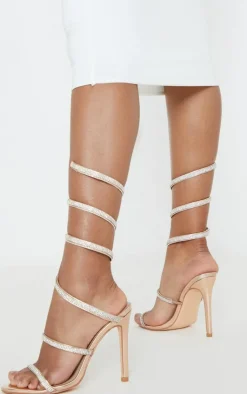 PrettyLittleThing High Heels*Jewel Diamante Heel