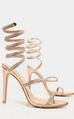 PrettyLittleThing High Heels*Jewel Diamante Heel