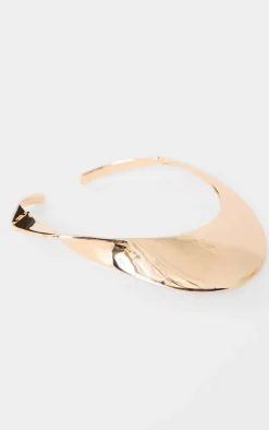 PrettyLittleThing Necklaces*Metallic Twist Chunky Choker