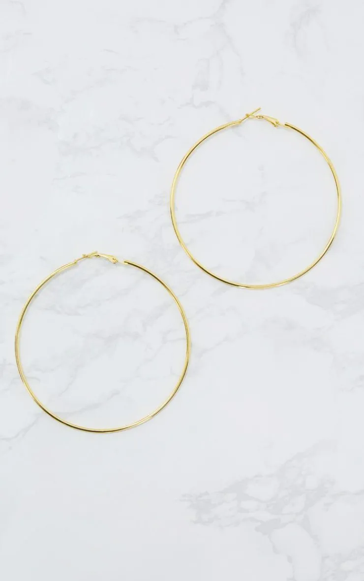PrettyLittleThing Hoop Earrings*80mm Large Hoop Earrings