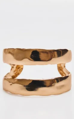 PrettyLittleThing Bracelets*Molten Double Cuff Bangle