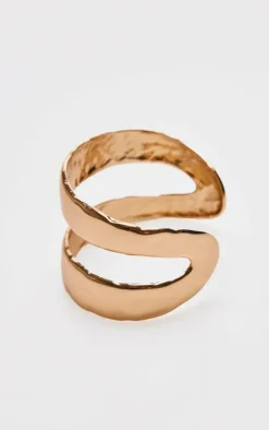 PrettyLittleThing Bracelets*Molten Double Cuff Bangle