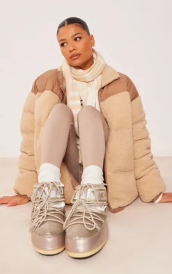 PrettyLittleThing Ankle Boots*Moon Boot Icon Low Glance