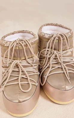 PrettyLittleThing Ankle Boots*Moon Boot Icon Low Glance