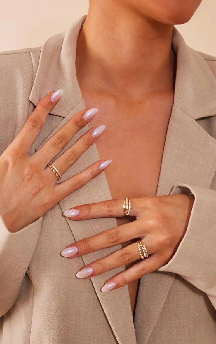 PrettyLittleThing Rings*Paved Ring Set 5 Pack