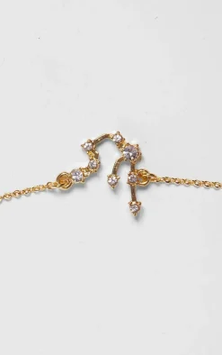 PrettyLittleThing Necklaces*Gold Plated Celestial Necklace