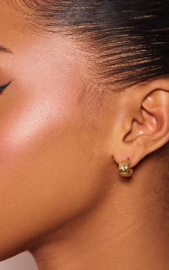 PrettyLittleThing Hoop Earrings*Plated Chunky Hoop Earrings