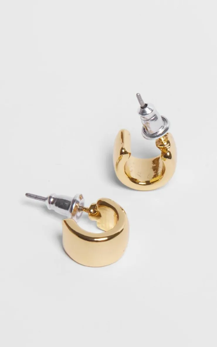PrettyLittleThing Hoop Earrings*Plated Chunky Hoop Earrings