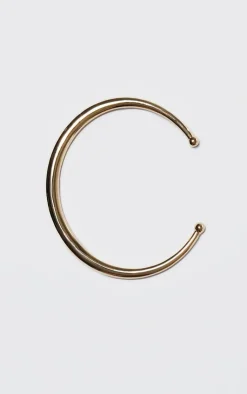 PrettyLittleThing Bracelets*Plated Flared Bangle