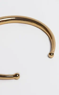PrettyLittleThing Bracelets*Plated Flared Bangle