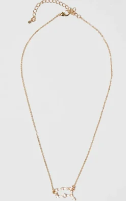 PrettyLittleThing Necklaces*Gold Plated Celestial Necklace
