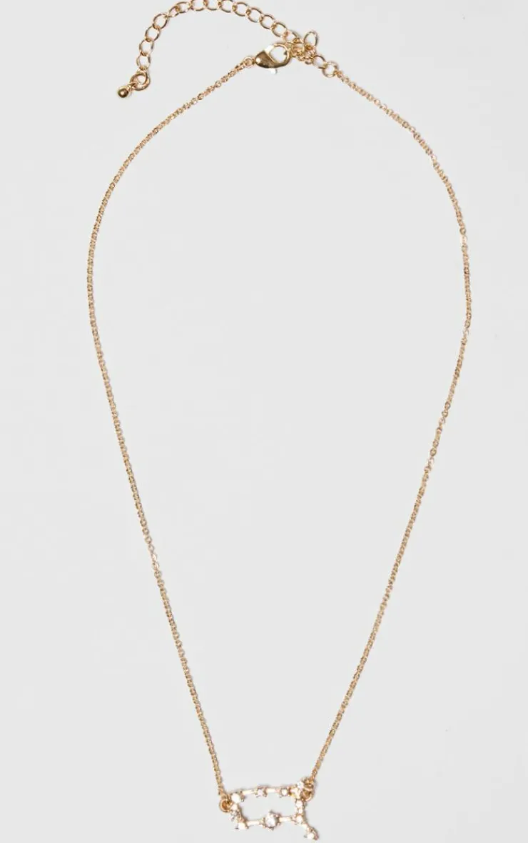 PrettyLittleThing Necklaces*Gold Plated Celestial Necklace