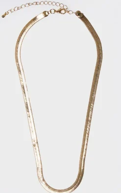 PrettyLittleThing Necklaces*Plated Snake Necklace