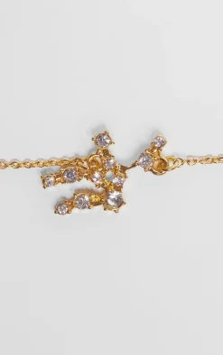 PrettyLittleThing Necklaces*Gold Plated Celestial Necklace