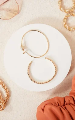 PrettyLittleThing Bracelets*Precious Stone Bangle Multipack