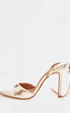 PrettyLittleThing High Heels*PU Point Toe High Stiletto Heeled Sandals