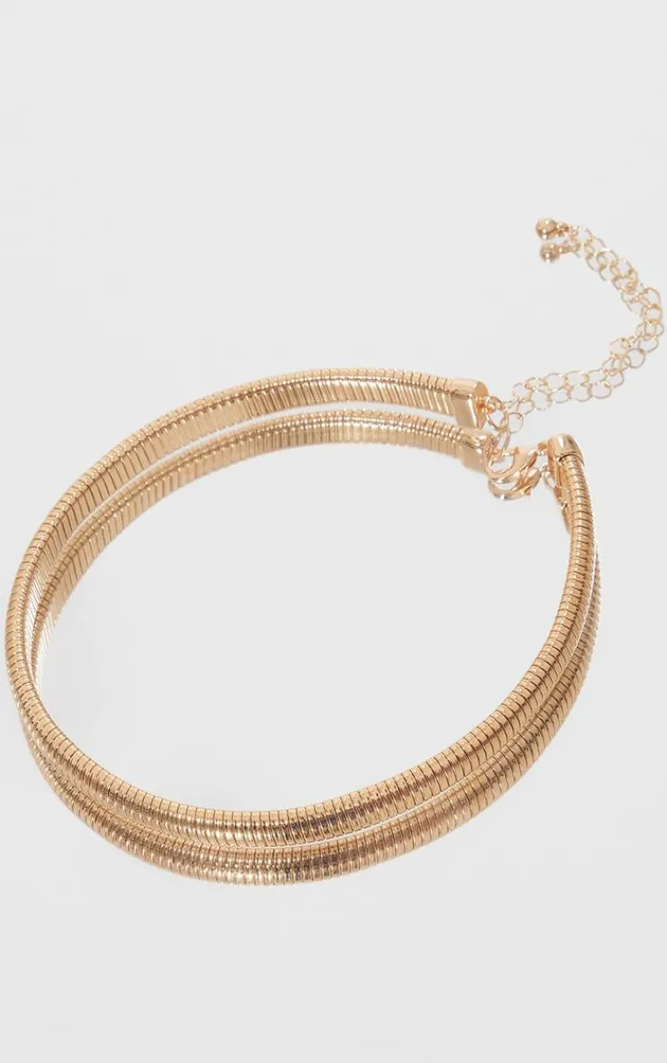 PrettyLittleThing Necklaces*Rib Stretch Choker