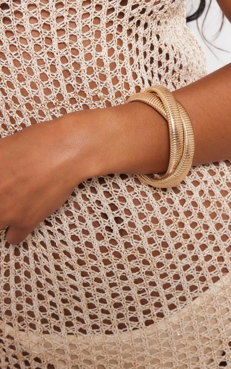 PrettyLittleThing Bracelets*Rib Twist Bracelet