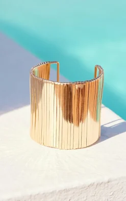 PrettyLittleThing Bracelets*Ridge Cuff Bangle
