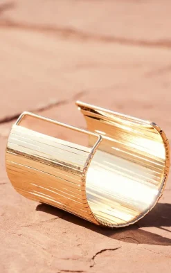 PrettyLittleThing Bracelets*Ridge Cuff Bangle