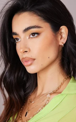 PrettyLittleThing Hoop Earrings*Simple Hoop & Stud Multipack Earrings