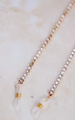 PrettyLittleThing Sunglasses*Star Jeweled Sunglasses Chain