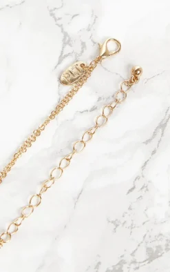 PrettyLittleThing Necklaces*Star Moon Pendant Layered Necklace