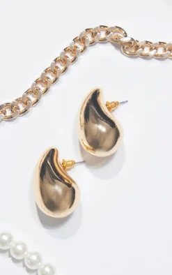 PrettyLittleThing Statement Earrings*Tear Drop Mini Statement Earrings