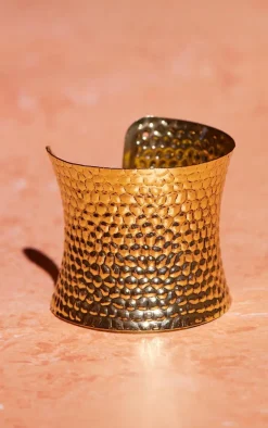 PrettyLittleThing Bracelets*Textured Cuff Bangle