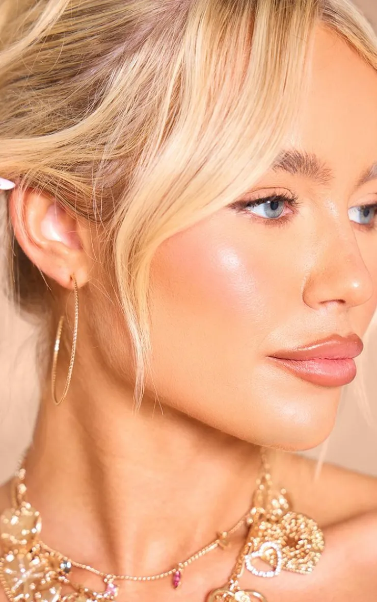 PrettyLittleThing Hoop Earrings*Textured Hoop Earrings Multipack
