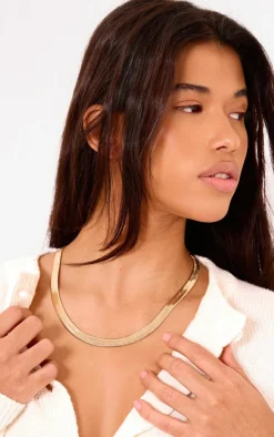 PrettyLittleThing Necklaces*Thick Snake Chain Necklace