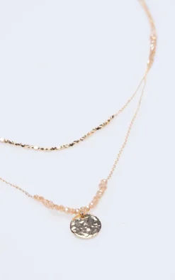 PrettyLittleThing Necklaces*Tonal Bead Layered Necklace