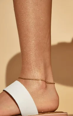 PrettyLittleThing Anklets*Water Resistant Rope Twist Anklet